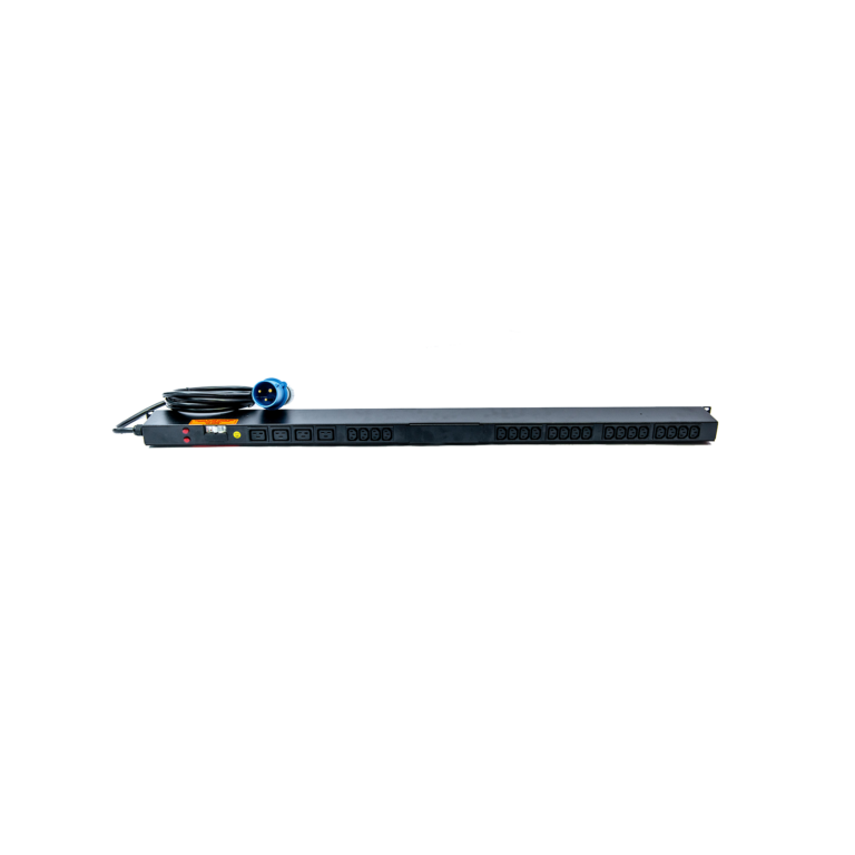 Zone 20+4 Way 32Amp Vertical Mount Cabinet PDU