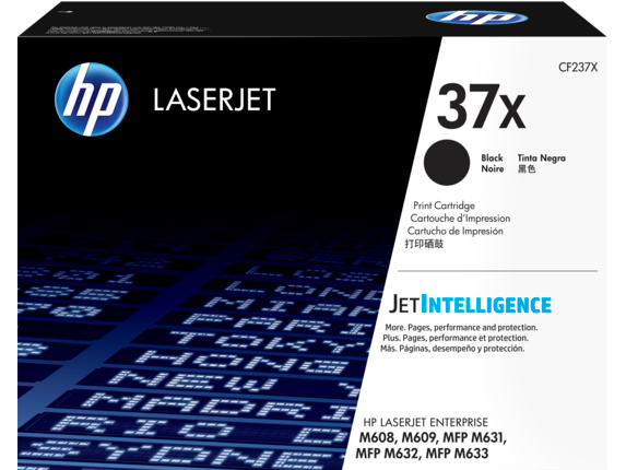 HP 37X High Yield Black Original LaserJet Toner