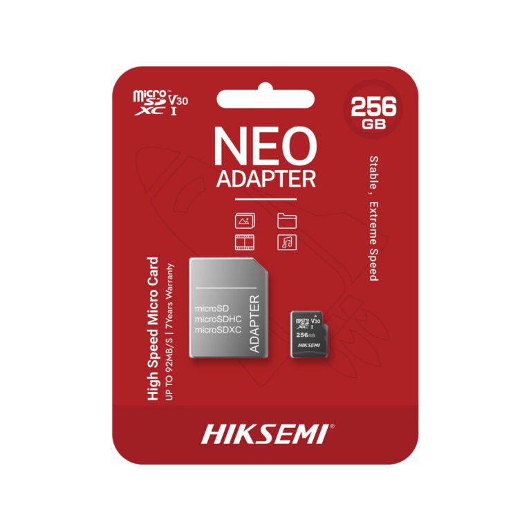 Hiksemi Neo Home 256GB microSDXC Card with Adapter