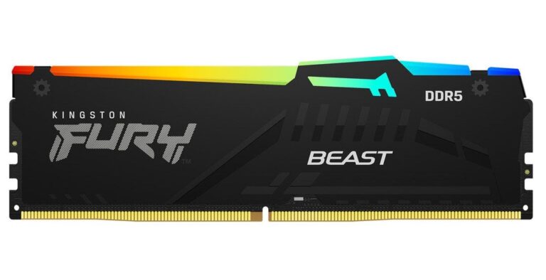 Kingston FURY Beast RGB 32GB DDR5-6000 CL30 Kit