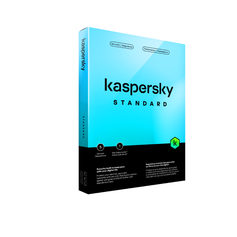 Kaspersky Standard 5 Device 1 Year Security Software