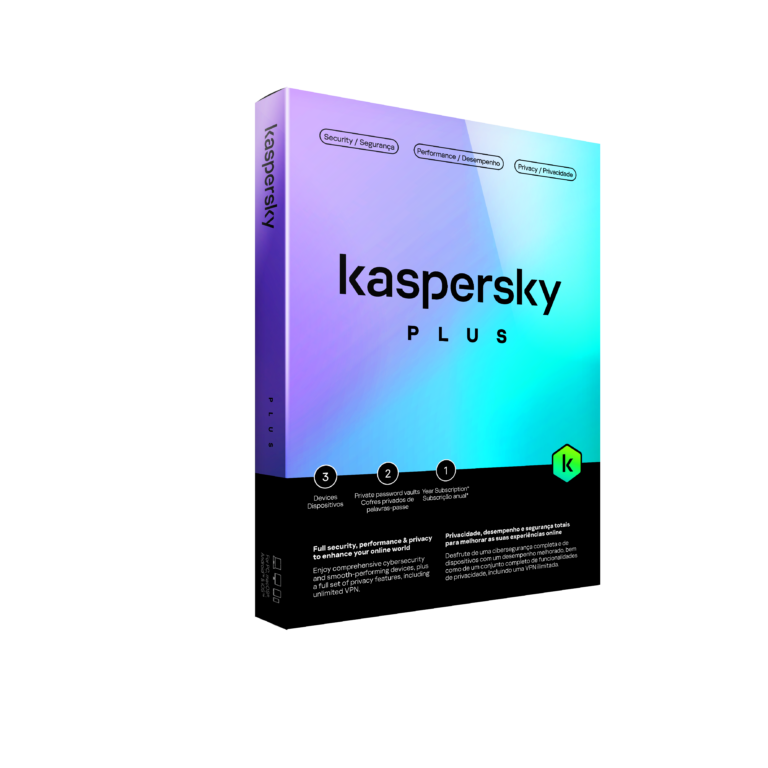 Kaspersky Plus 3 Device 1 Year Security Software