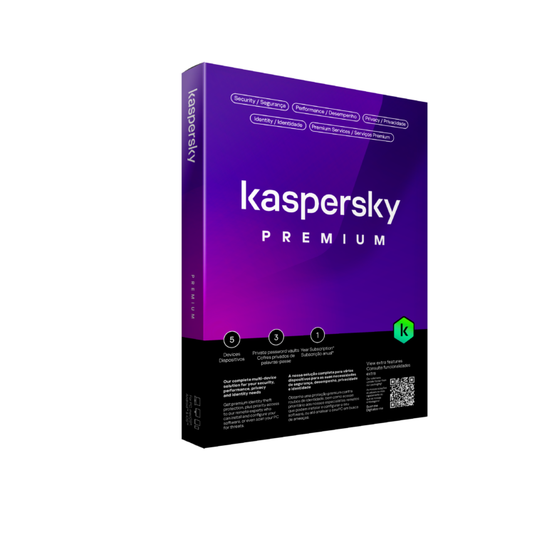Kaspersky Premium 5 Device 1 Year Security Software