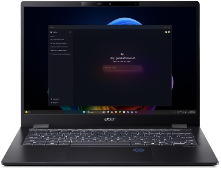 Acer TravelMate P6 14" Core Ultra 7 Touch Notebook