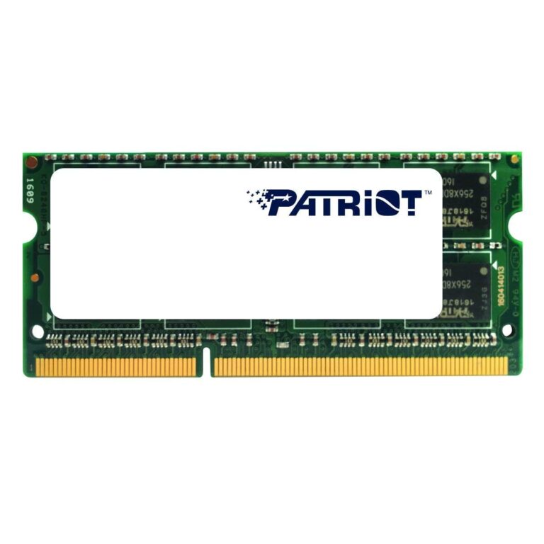 Patriot Signature Line 4GB DDR3L 1600MHz SODIMM Notebook Memory