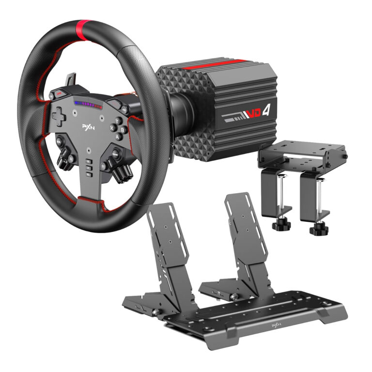 PXN VD4 Direct Drive Sim Racing Wheel Bundle