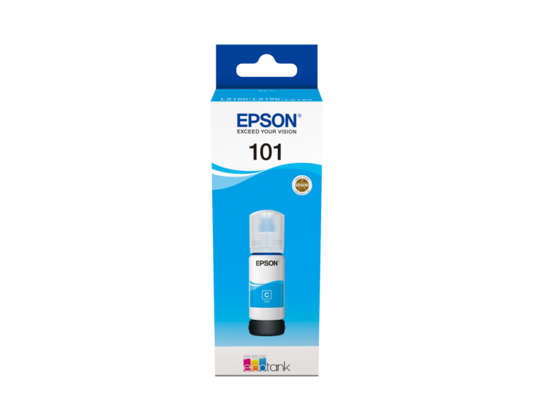 Epson 101 Cyan Ink Bottle 70ml for EcoTank