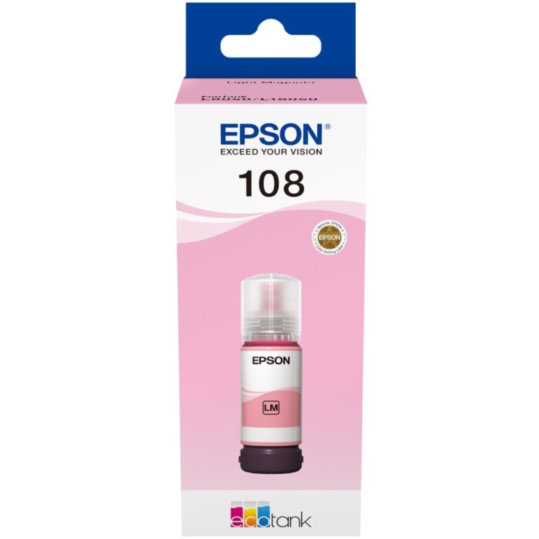 Epson 108 Ink Bottle Light Magenta 70ml