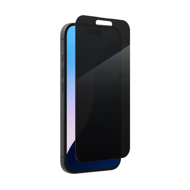 ZAGG Glass Elite Privacy Screen Protector for iPhone 16/15
