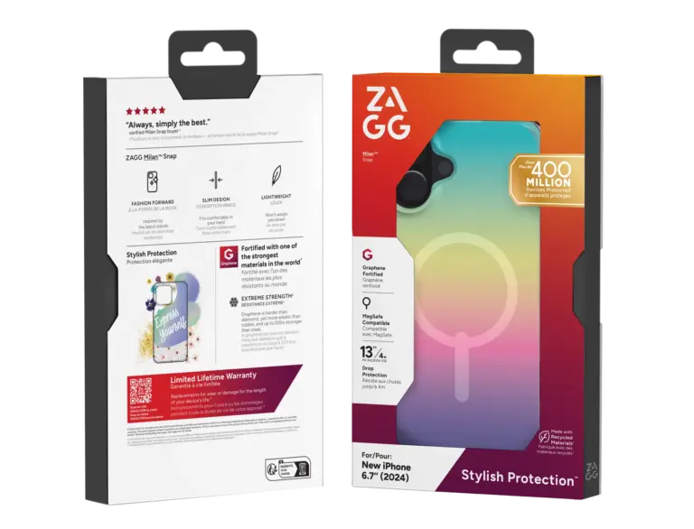 ZAGG Milan Snap MagSafe Case for iPhone 16 Plus