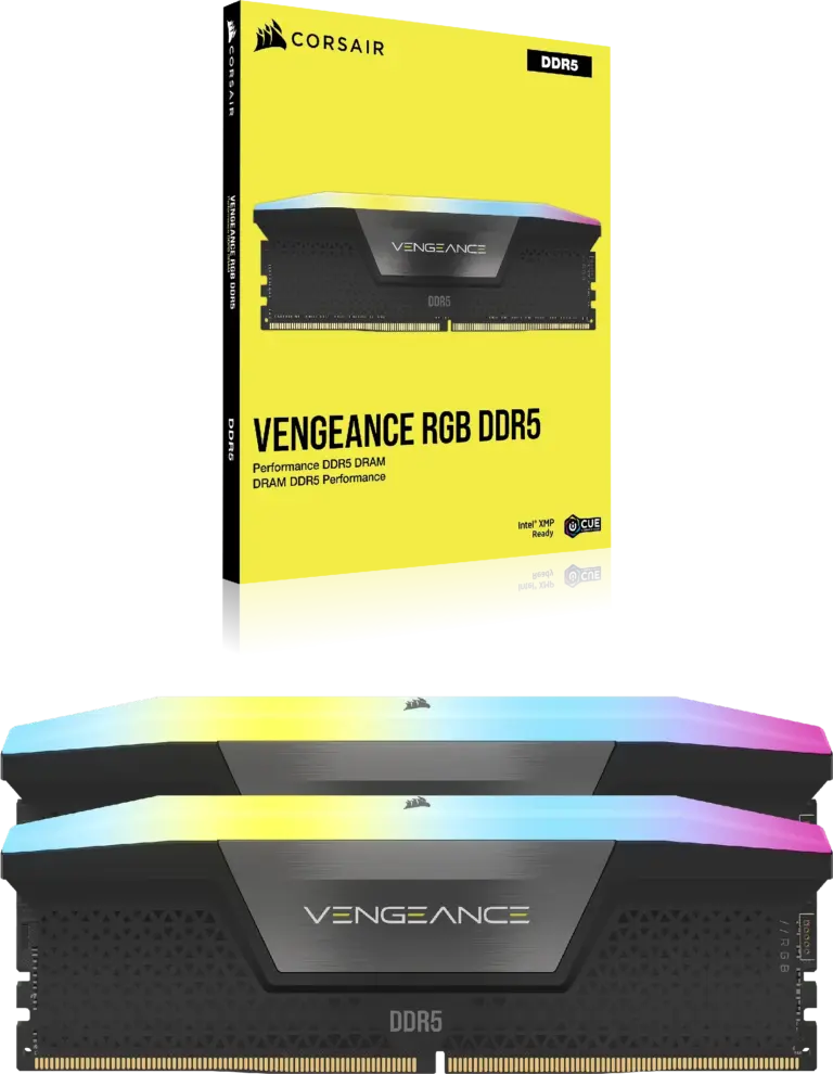 Corsair Vengeance RGB 16GB DDR5-5200 CL40 Memory Kit
