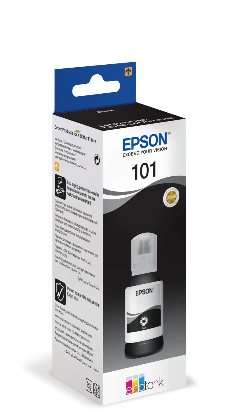 Epson 101 EcoTank Black Ink Bottle 127ml