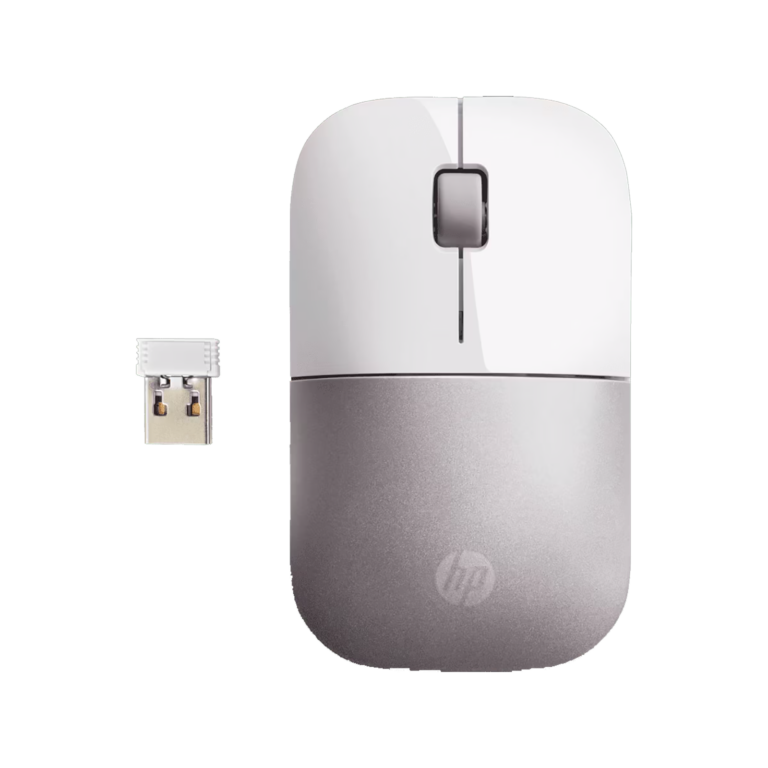 HP Z3700 Dual Wireless Mouse White Pink