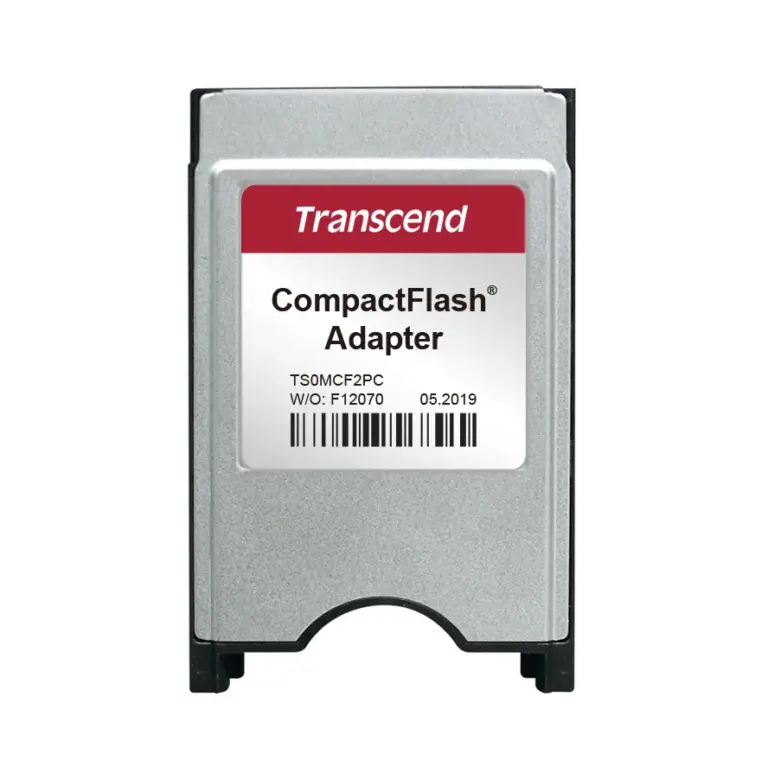 Transcend TS0MCF2PC PCMCIA CompactFlash Adapter
