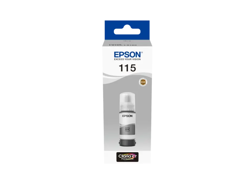 Epson 115 EcoTank Grey Ink Bottle 70ml C13T07D54A
