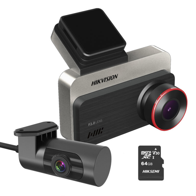 Hikvision C200S Dashcam with 64GB MicroSD Bundle