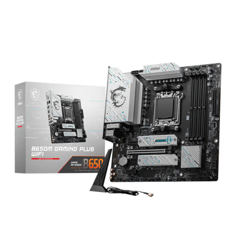 MSI B650M Gaming Plus WiFi AM5 M-ATX Motherboard