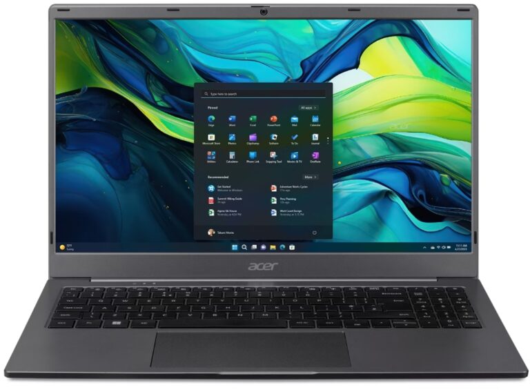 Acer Lite 15 N4500 8GB 256GB Notebook