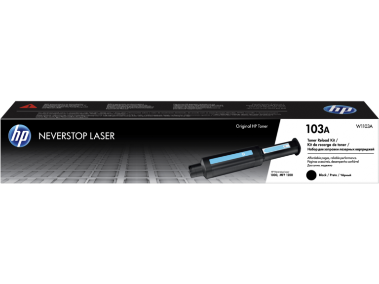 HP 103A Black Original Neverstop Toner Reload Kit