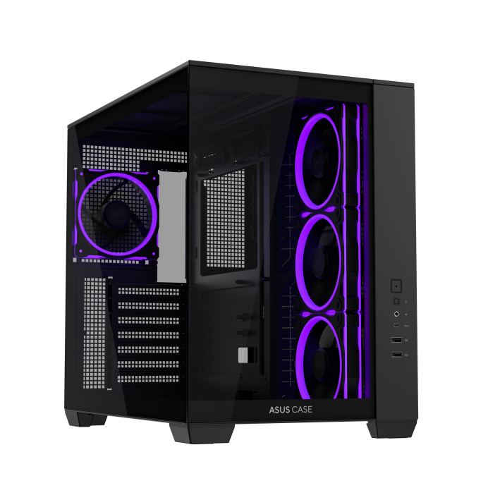 ASUS A32 PLUS ARGB ATX Gaming Chassis Black