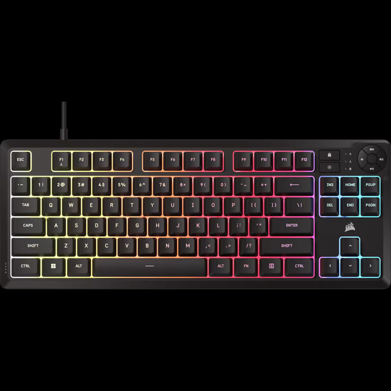 Corsair K55 CORE TKL RGB Wired Gaming Keyboard – NA
