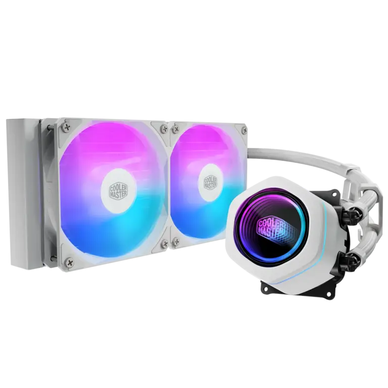 Cooler Master MasterLiquid Core Nex 240 White ARGB AIO Cooler