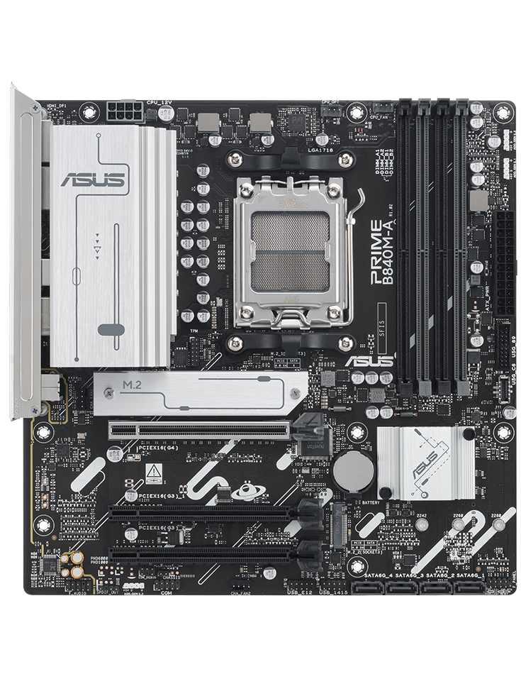 ASUS PRIME B840M-A-CSM AM5 Micro ATX Motherboard