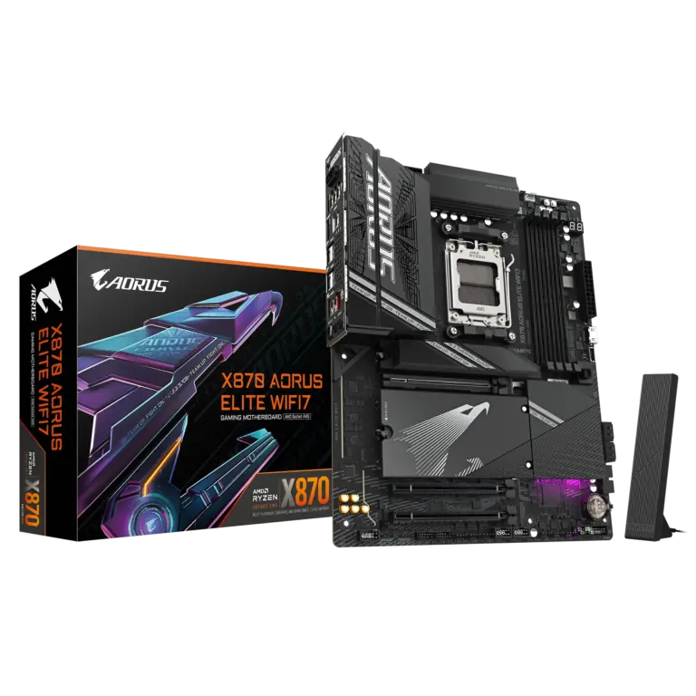 Gigabyte X870 AORUS ELITE WIFI7 AM5 ATX Motherboard